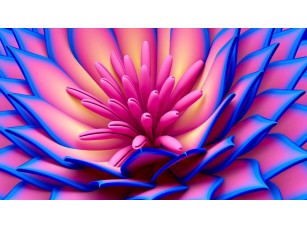 Фреска «3D цветок жизни»