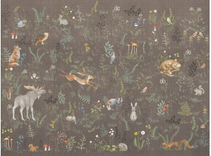 Обои и панно, Коллекция Сказки Affresco, детская фреска арт. AF2208-COL1 - фото (1)