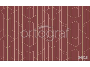 Фотообои Ortograf 34313 Abstract pattern terracotta - фото (1)