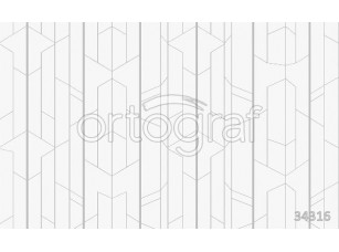 Фотообои Ortograf 34316 Abstract pattern silver - фото (1)