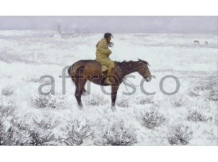 Картина: Фредерик Ремингтон, The Herd Boy - фото (1)