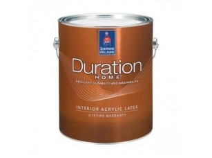 Duration Home Matte, матовая моющаяся интерьерная краска для стен и лепнины, галлон (3,8 Л) - фото (1)