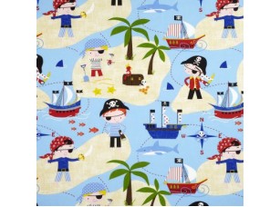 Kids / Pirates life for me Nautical ткань - фото (1)