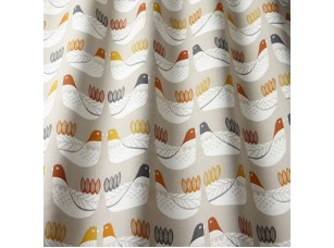 Nordic / Cluck Cluck Tangerine ткань - фото (1)