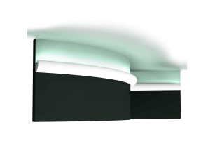 Гибкий Потолочный плинтус (карниз) из полиуретана Orac Decor CX188F - фото (1)