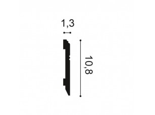 Гибкий Плинтус из полиуретана Orac Decor SX105F Flex - фото (2)