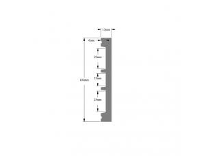 Профиль многофункциональный Orac Decor С КАБЕЛЬ-КАНАЛОМ SX163 Square - фото (4)