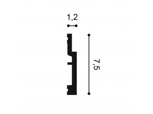 Профиль многофункциональный  из полиуретана Orac Decor SX187F HIGH LINE Гибкий - фото (2)