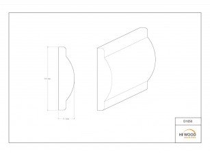 Молдинг HIWOOD D1050 - фото (3)