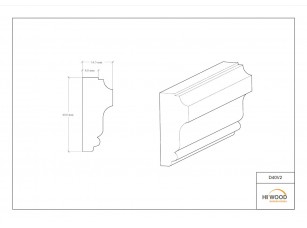 Молдинг D40V2 HIWOOD - фото (3)