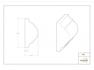 Молдинг HIWOOD D60 - фото (3)