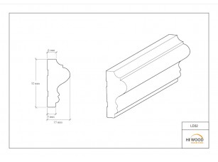 Молдинг HIWOOD LD32 - фото (3)