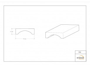 Молдинг HIWOOD P40 - фото (3)