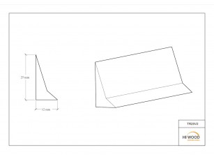 Молдинг TR25V2 HIWOOD - фото (3)