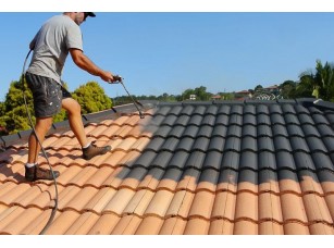 Экстерьерная водно-дисперсионная краска для крыш Sherwin Williams KoolSeal Premium Roof Paint - фото (4)