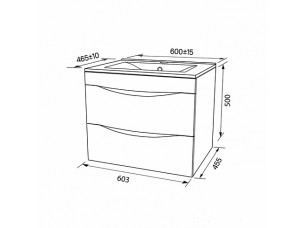 Комплекты мебели, CLO60W0i95K - фото (2)
