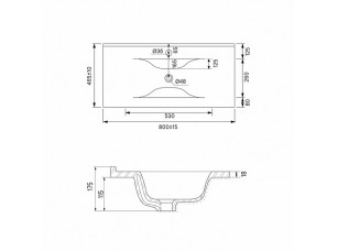 Комплекты мебели, CLO80W0i95K - фото (4)