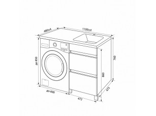 Комплекты мебели, OPH11RBi95K - фото (2)