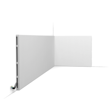 Плинтус Orac Decor С КАБЕЛЬ-КАНАЛОМ SX207 SQUARE