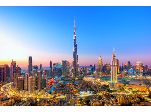 Фреска «Крупнейший мегаполис Дубай»