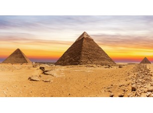 Фреска «Закат над пирамидами»