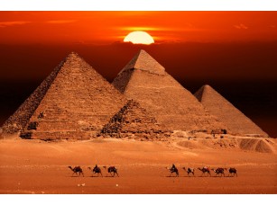 Фреска «Величие пирамид»