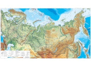 Фреска «Физическая карта России» - фото (1)