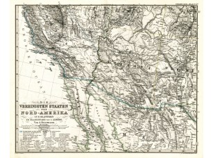 Фреска «Старинная карта северной Америки» - фото (1)