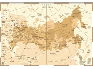 Фреска «Карта Евразии» - фото (1)