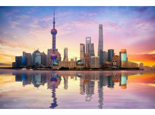 Фреска «Закат над Шанхаем» - фото (1)