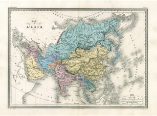 Фреска «Китай на старой карте» - фото (1)
