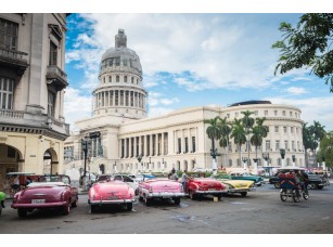 Фреска «Автомобили на Кубе»