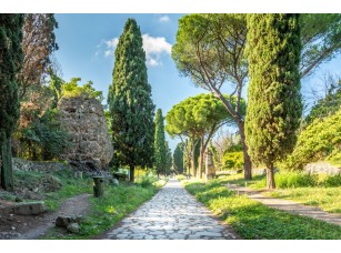 Фреска «Дорожка в парке Рима»