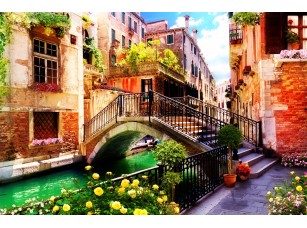 Фреска «Мост в Венеции»