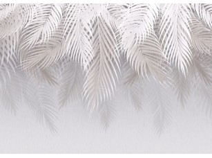 Фреска «Белые пальмовые листья» - фото (1)