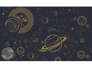 Фреска «Астрономический пейзаж GL21»
