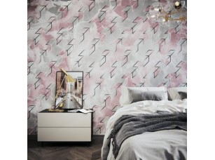 Фотопанно Pink it marble 21030