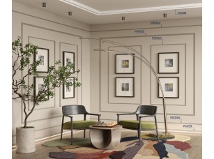 Плинтус PX059, 80х12, 2000мм, Экополимер/18 - фото (4)