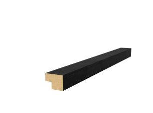 Торцевая рейка 25х19х1350мм, МДФ, дуб графит - фото (2)