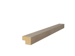 Торцевая рейка 25х19х2750мм, МДФ, ясень кристалл - фото (2)