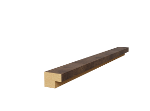 Торцевая рейка 25х19х1350мм, МДФ, дуб старинный натуральный - фото (1)