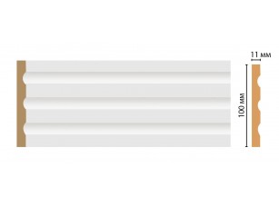 Пилястра Decomaster D201 ДМ (100*11*2400 мм)