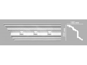 Плинтус потолочный с орнаментом Decomaster 95144/7 (200х180х2400мм)