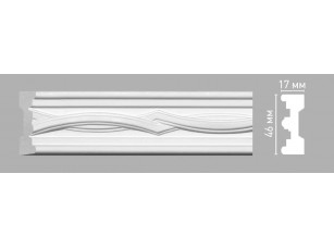 Молдинг с орнаментом Decomaster 98082 (46х17х2400мм) - фото (1)