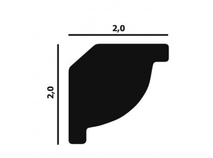 Плинтус потолочный P38 Перфект Плюс - фото (2)