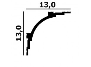 Потолочный плинтус для светодиодной ленты P100 Перфект Плюс - фото (2)