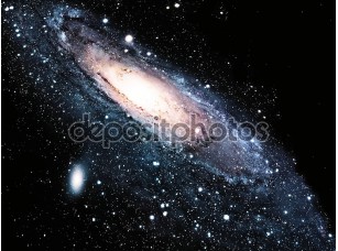 Фотообои «Графическое изображение галактики во Вселенной» - фото (1)