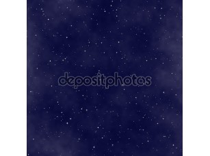 Фотообои «Звездное ночное небо бесшовный фон»