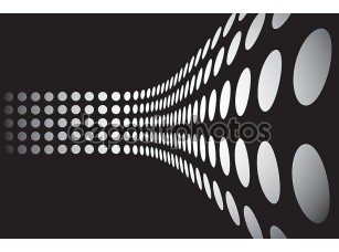 Фотообои «3D точки стены макет» - фото (1)