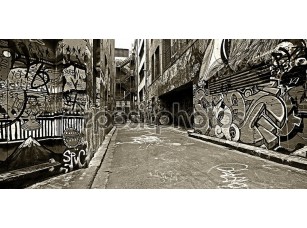 Фотообои «High Contrast Graffiti» - фото (1)